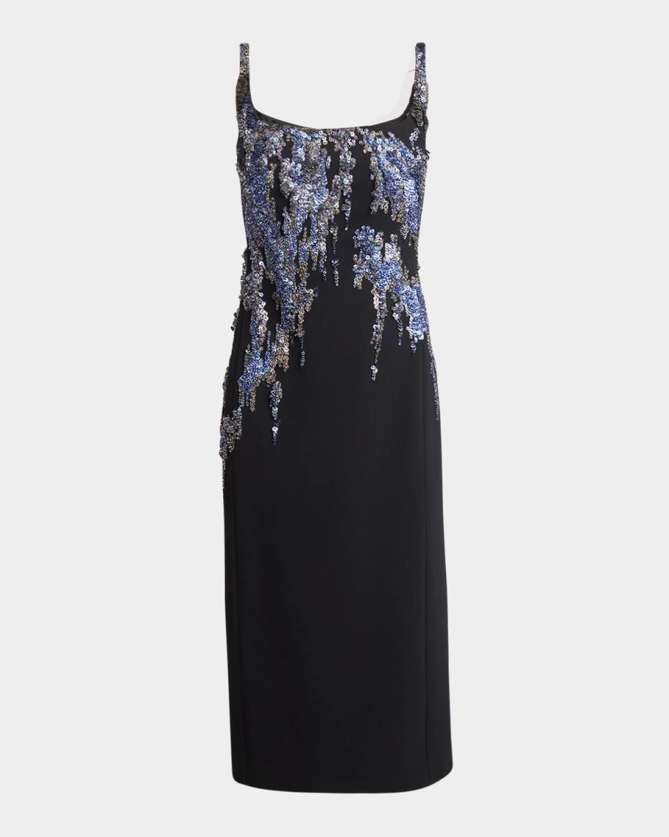 Debano Sequined Midi Dress